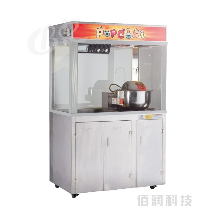 Hot oil Big Eye popcorn machine
