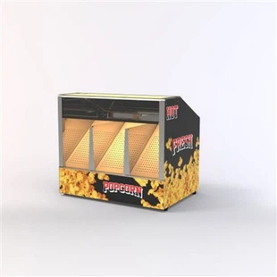Vitrina automática de palomitas de maíz