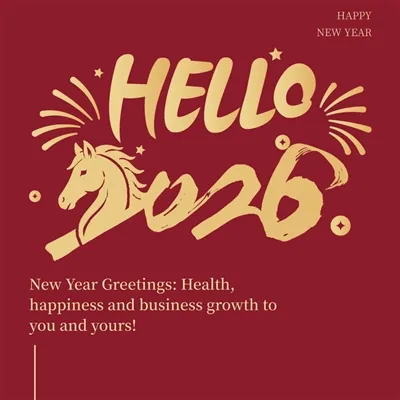 Aviso de vacaciones – Año Nuevo Chino 2026